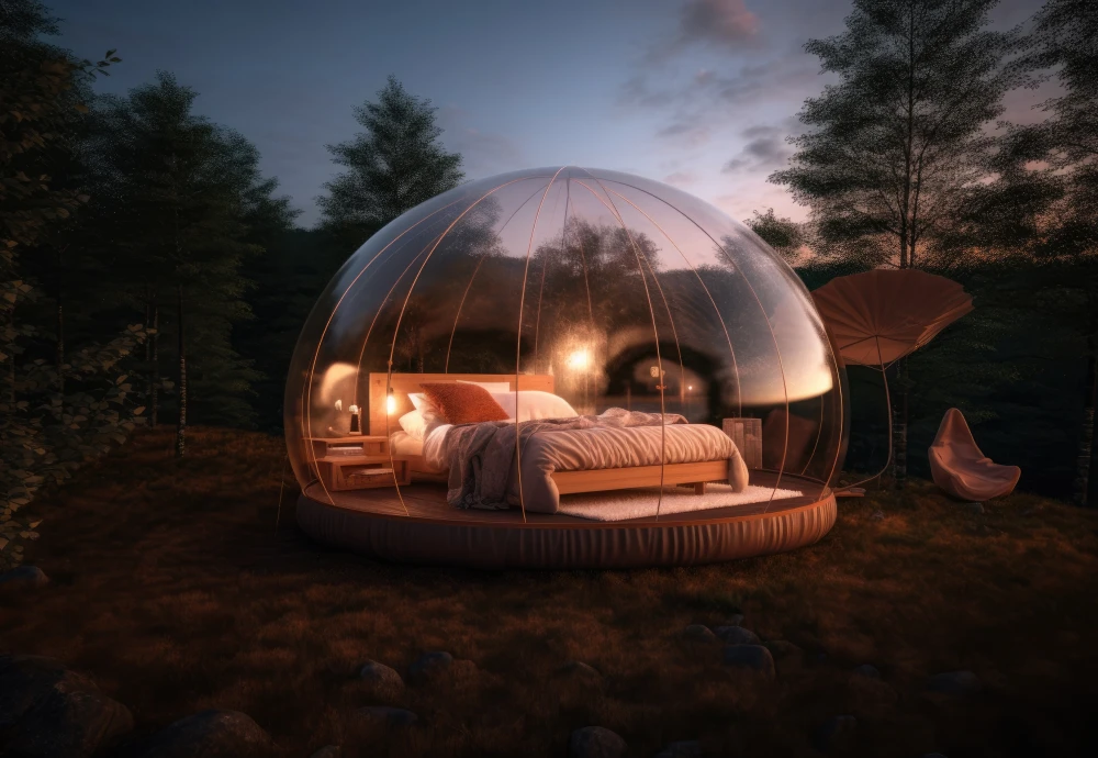 travel inflatable bubble tent